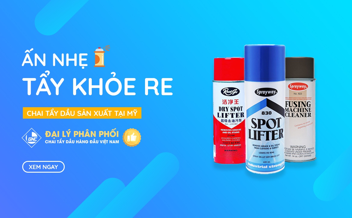 đại lý phân phối chai tẩy dầu hàng đầu Việt Nam